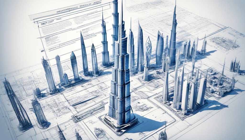 burj khalifa conception