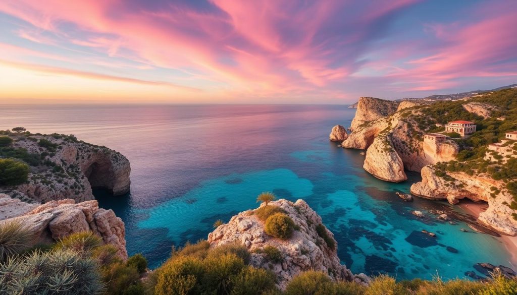 Sardinia coastline