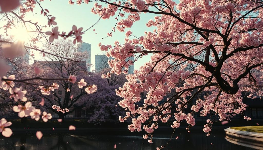 Ueno Park cherry blossoms